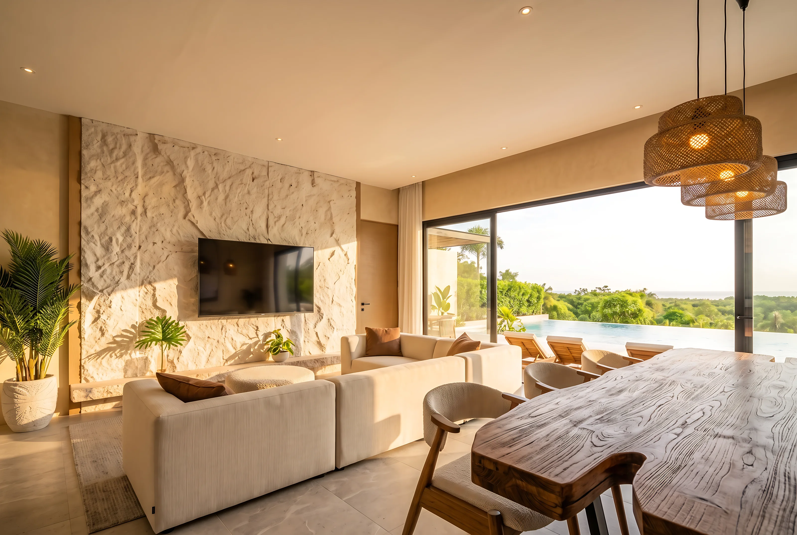 Villa 7, séjour