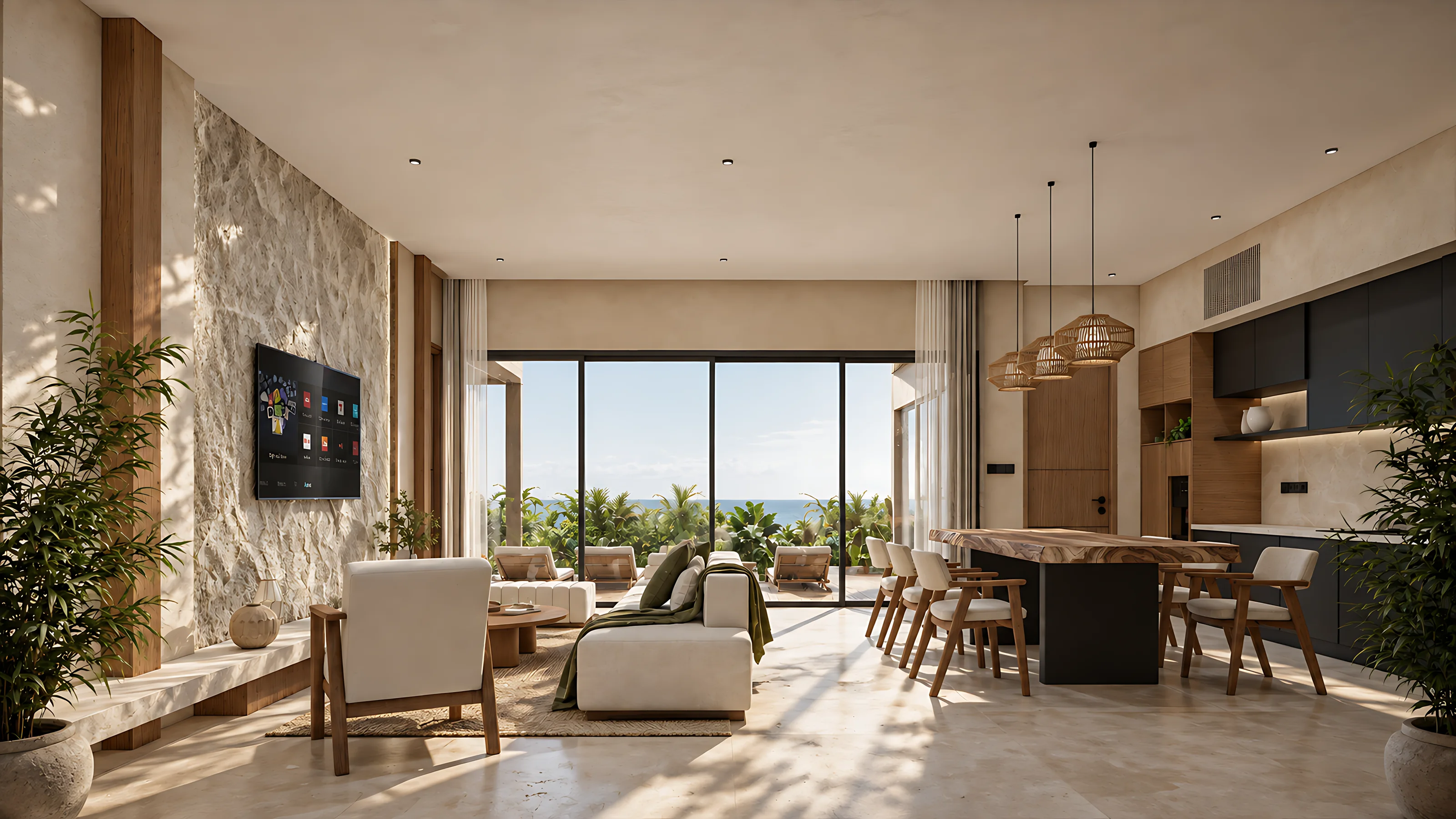 Villa 9, séjour